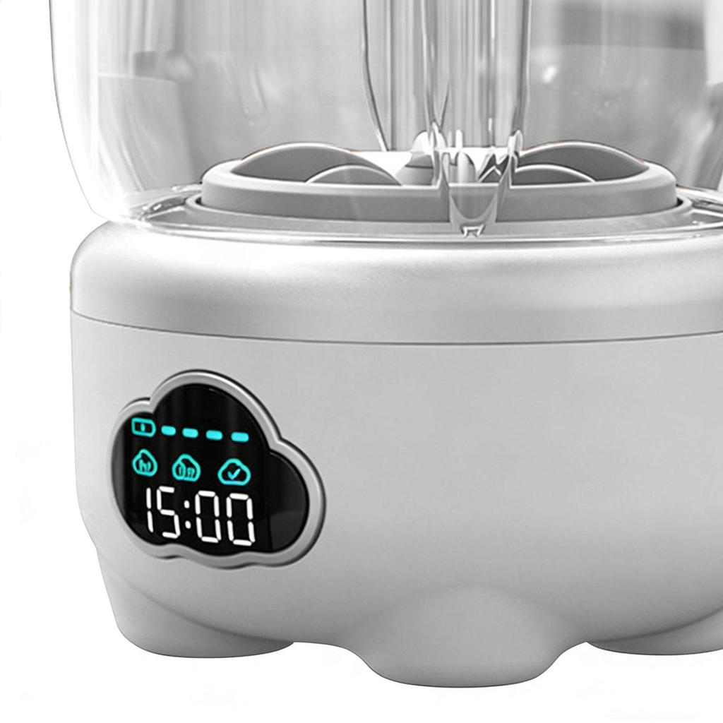 Underwear Washing Machine 1.6L Rechargeable Clothing Washer Panty Washing Machine For Socks Delicate Fabrics Towels Laundry
