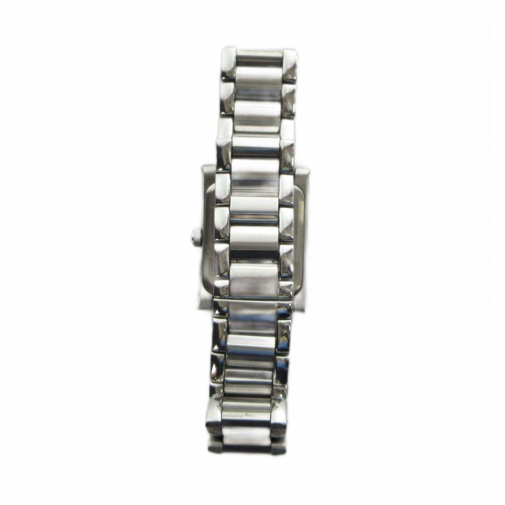 Used Bulova BULOVA C867807 Watch Quartz Analog Square Silver GY11 /MQ