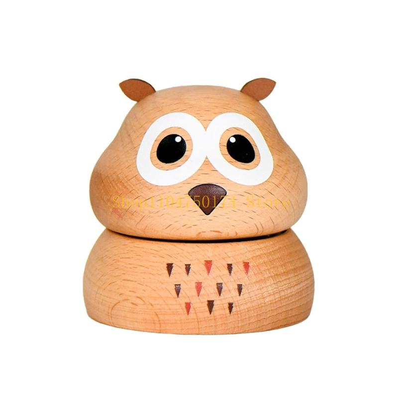 Handmade Animal Mushroom Music Box Christmas Melodies Table Top Decoration Top Sale