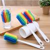 Cup Brush Cleaning Brush Long-handled Multicolored Scouring Brush Glass Bottle and Thermos Cup Cleaning Brush Baby Bottle Brush
