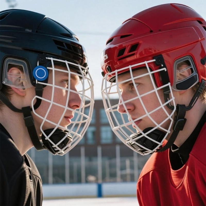 Adjustable Hockey Helmet Chin Strap With Snapping Buckles Detachable Universal Ice Hockey Chin Strap Easy to Use