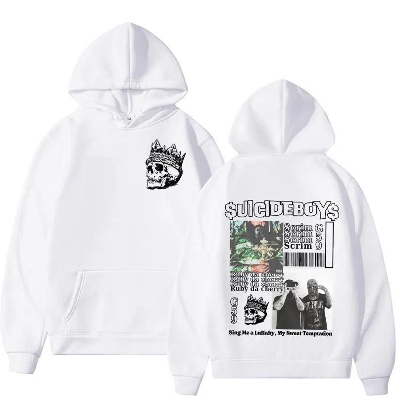 

Вінтажний Худі Suicideboys G59 Я Хочу Померти в Новому Орлеані Ruby Da Cherry З Капюшоном для Чоловіків Жінок 2XL