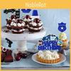 Police Theme Birthday Party Cake Insert With Paper Props For Celebration And Photos