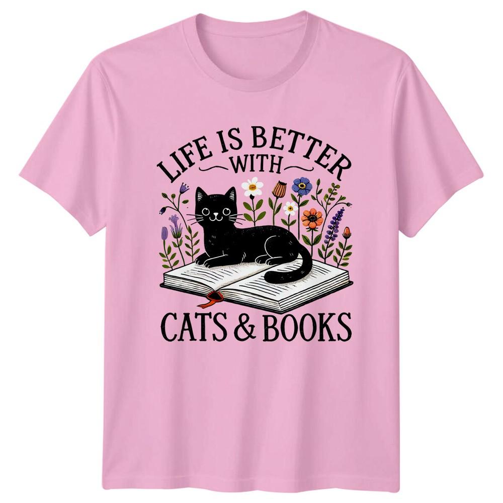 

Easily Distracted By Cats T-Shirt, Funny Retro Cat Lover Tee 4XL