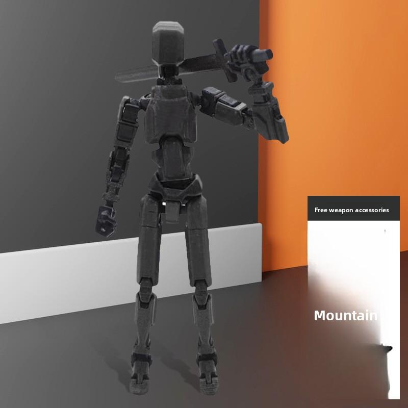 Lucky 13 Articulated Action Figures for Kids Assemble Stress Relief Model Toys for Ages 7-14