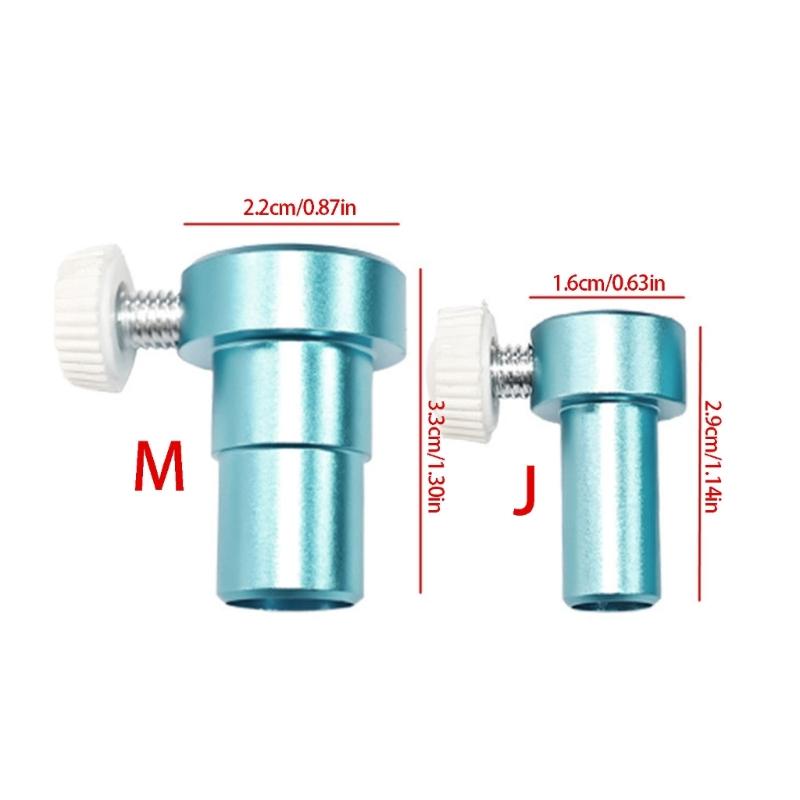 Die Cut Machine Pen Adapter Cutting Mat for Cutting Machine Aluminum Pen Holder Thread Attachment Accessories