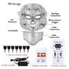 Professional 7 Colors LED Face & Neck Beauty Mask - Home Skincare Light Therapy Device with Remote Control