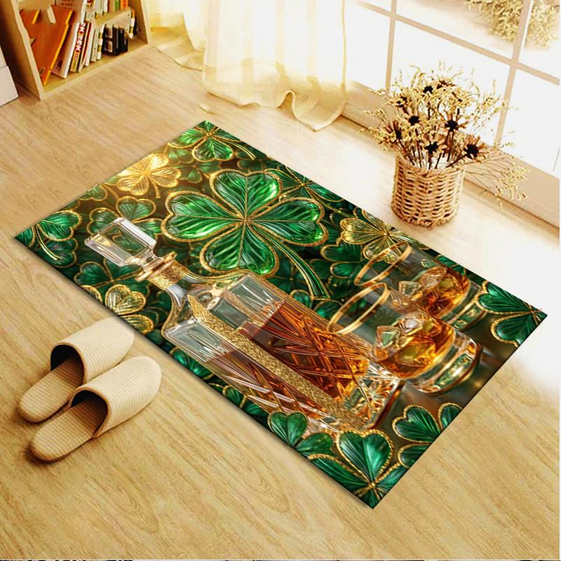 2025 New St.Patrick's Day Carpet Rug for Living Room Bedroom Home Sofa Decoration,Kids play Non-slip Floor Mat80