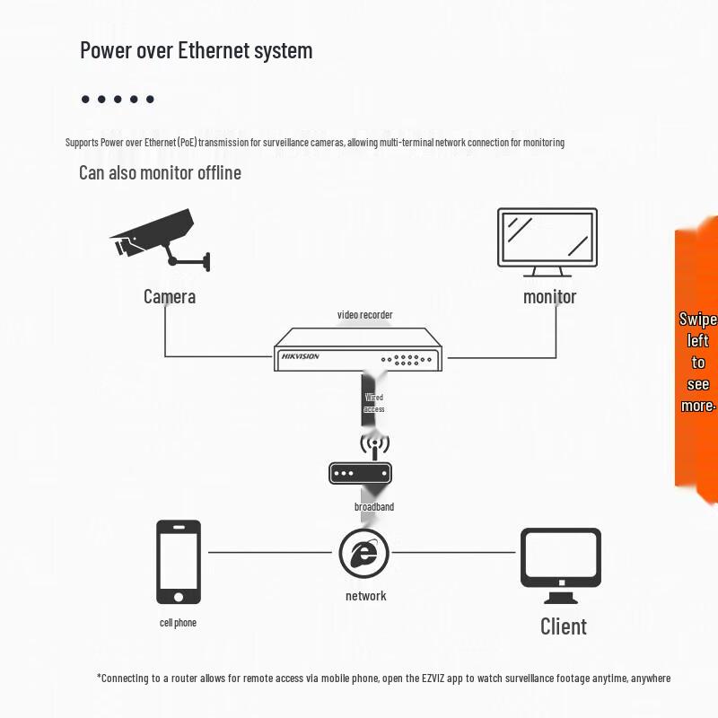 Hikvision 2MP PoE Outdoor IR Audio IP Camera CN plug (adapter included)