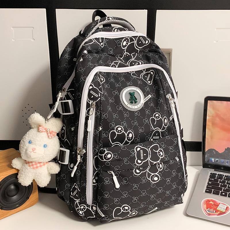 Elementary School Girls Junior High School Students High School Students College Boys Backpack Printed Backpack