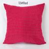 Corduroy Plush Velvet Sofa Throw Pillow Cover Cushion Cover