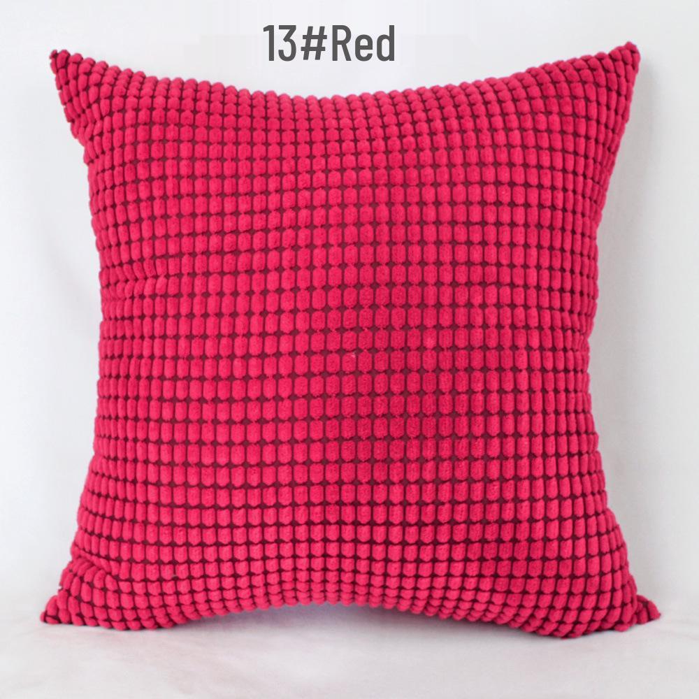 Corduroy Plush Velvet Sofa Throw Pillow Cover Cushion Cover