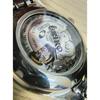 Used SEIKO automatic watch black dial open heart arm circumference approximately 180mm