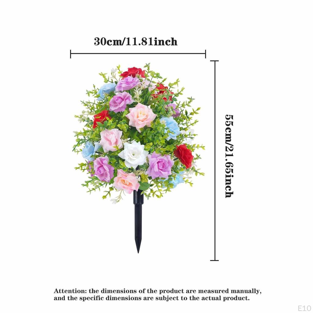 Artificial Commemorative Flower with A False Stake -based Plant at The Table of