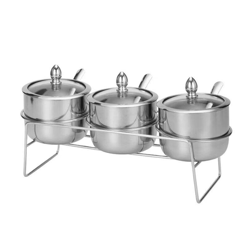 

304 Stainless Steel Seasoning Jar Set
