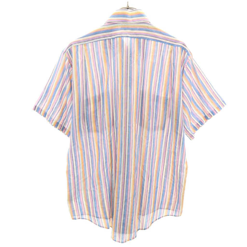 70s vintage Short sleeve shirt Multi permanent press Men's Used