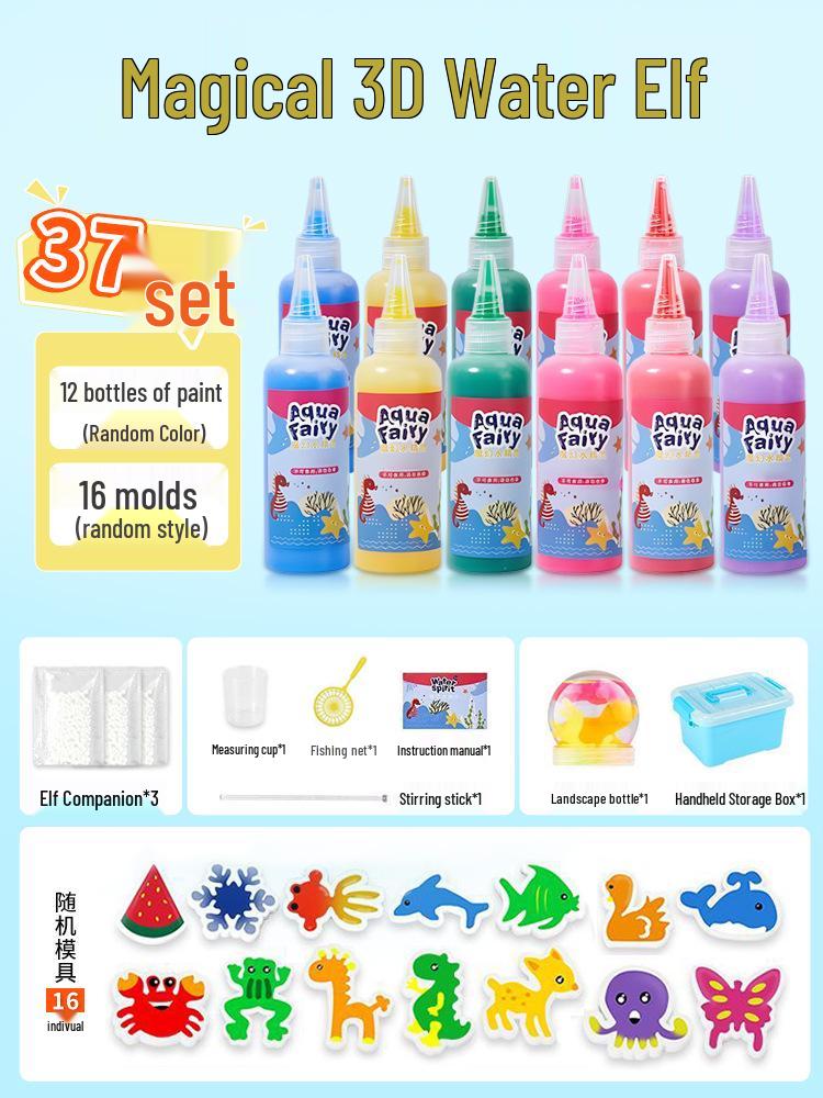 DIY Magisches Wasser Baby Bastelset für Kinder - Lernspielzeug für Mädchen