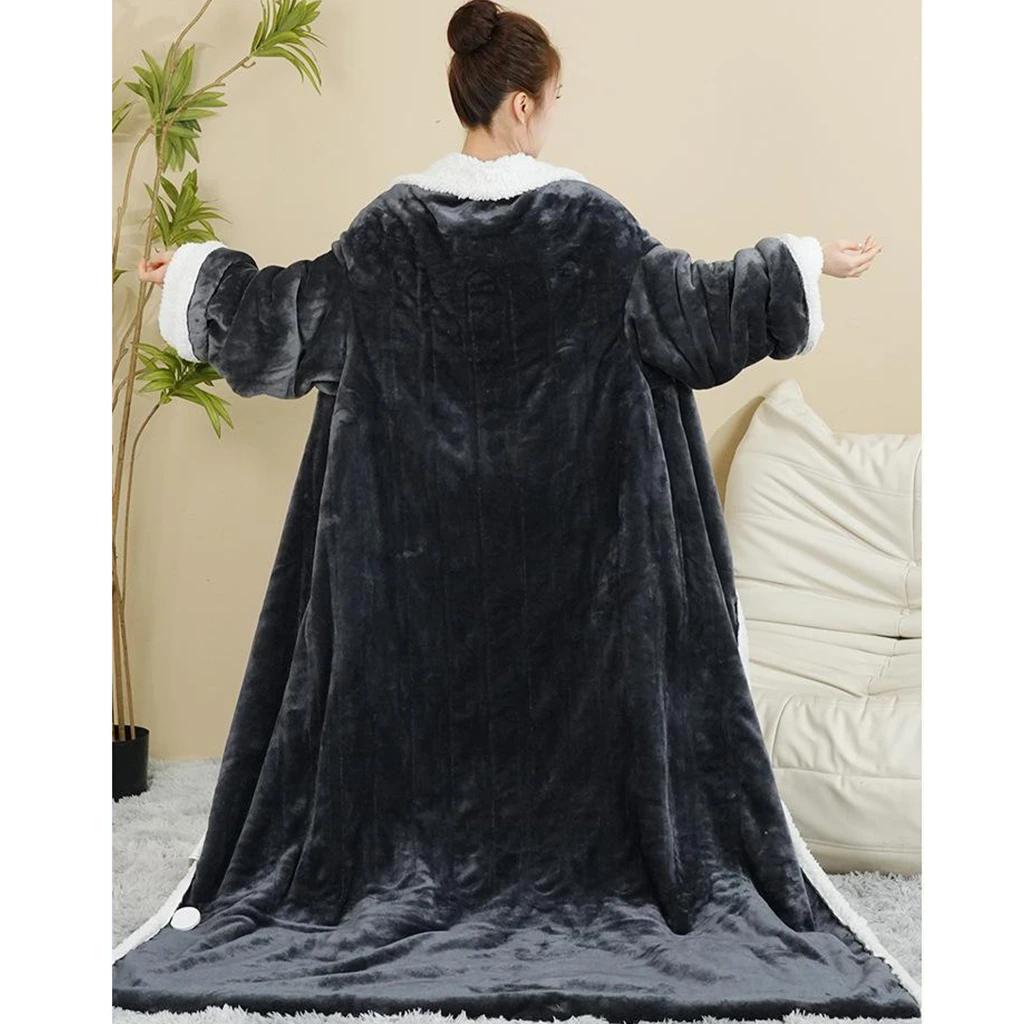 Multi purpose winter wearable electric blanket