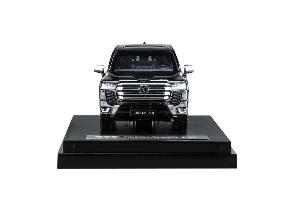 LCD MODELY Toyota SPORT Hotový model 1/64 LC300-GR (Černá)