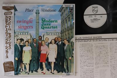 LP Record SWINGLE SINGERS, MODERN JAZZ - Place Vendome DMJ5025 PHILIPS 1992 Japan Obi Jazz Used