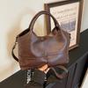 Large capacity retro style portable shoulder messenger bag