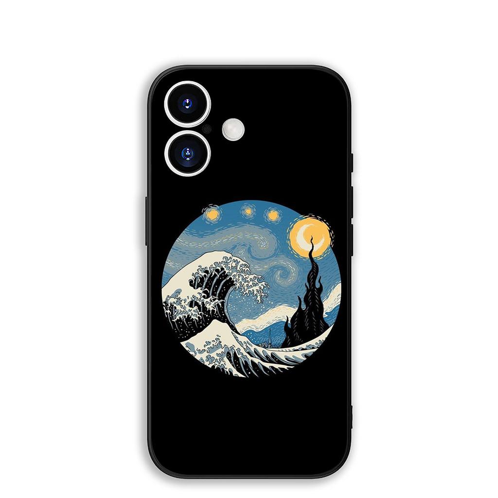 Cover for Motorola Moto Edge 50 30 One Fusion 40 Neo Ultra Pro 20 Lite G50 G85 G84 E15 E14 Phone Case The Great Wave of Kanagawa