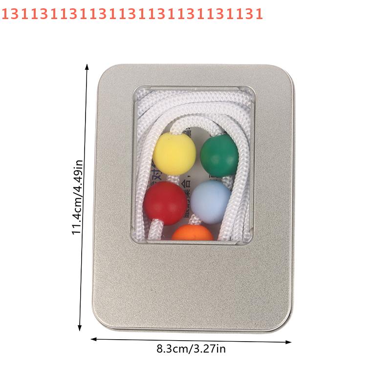 Spor Göz Görme Eğitimi Beş Boncuklu İp Göz Konverjans Yetersizliği Eğitim Aracı Hedef Noktalama Pratiği