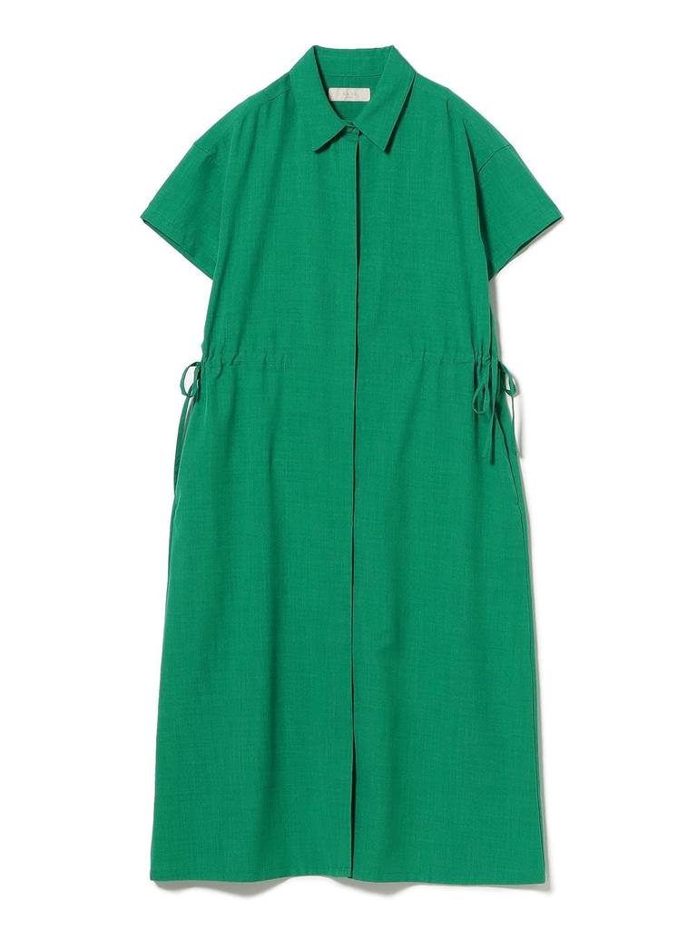 B:MING LIFE STORE by BEAMS Side Ribbon Dress (S-M) Women's Green M
