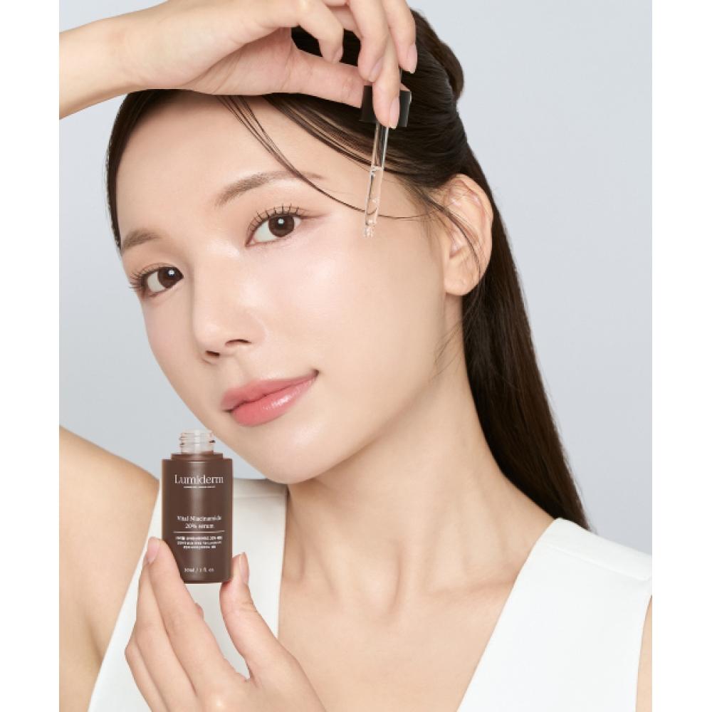 Lumiderm [Zestaw Doświadczalny Niacynamid] Niacynamid 20% Serum+ Krem z Niacynamidem 5ml