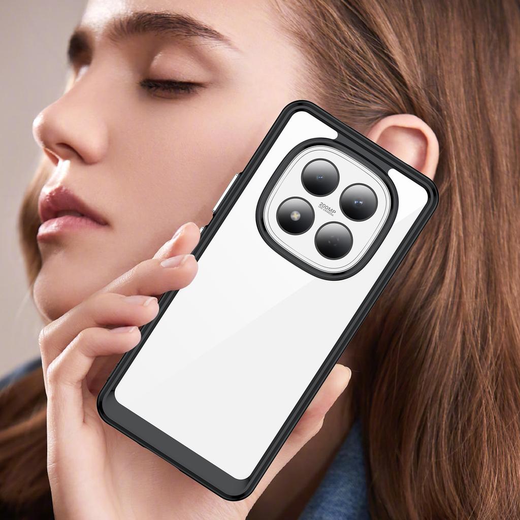 Для Xiaomi Redmi Note 15 Pro 4G (Глобальний) Чохол ТПУ + Акрил Захисний Прозорий Чохол для Телефона