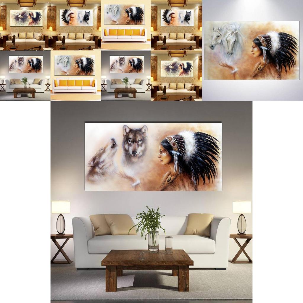 Nordic Modern Dandelion Canvas Wall Art Frameless Botanical Print For Living Room Decor