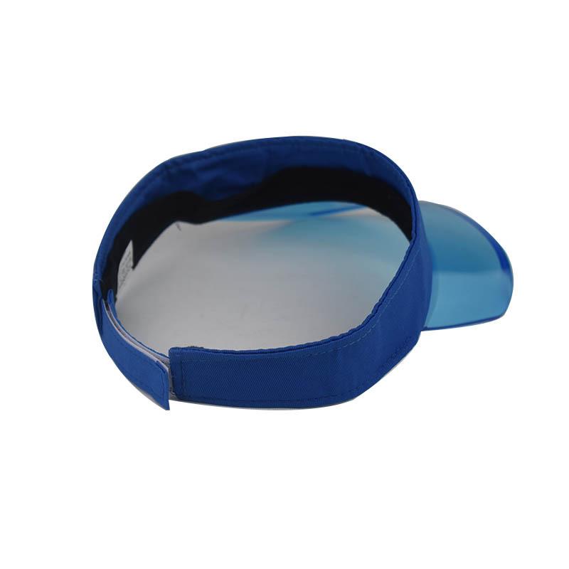 Neue durchsichtige Sonnenhüte für Herren und Damen, einfarbig, verstellbarer Schirm, UV-Schutz, oben offen, einfarbig, Sport, Tennis, Golf, Laufen, Baseballkappe