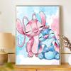 Disney Diamond Painting Set Stitch Angel Home Decor Craft, Perfect Handmade DIY Gift Idea