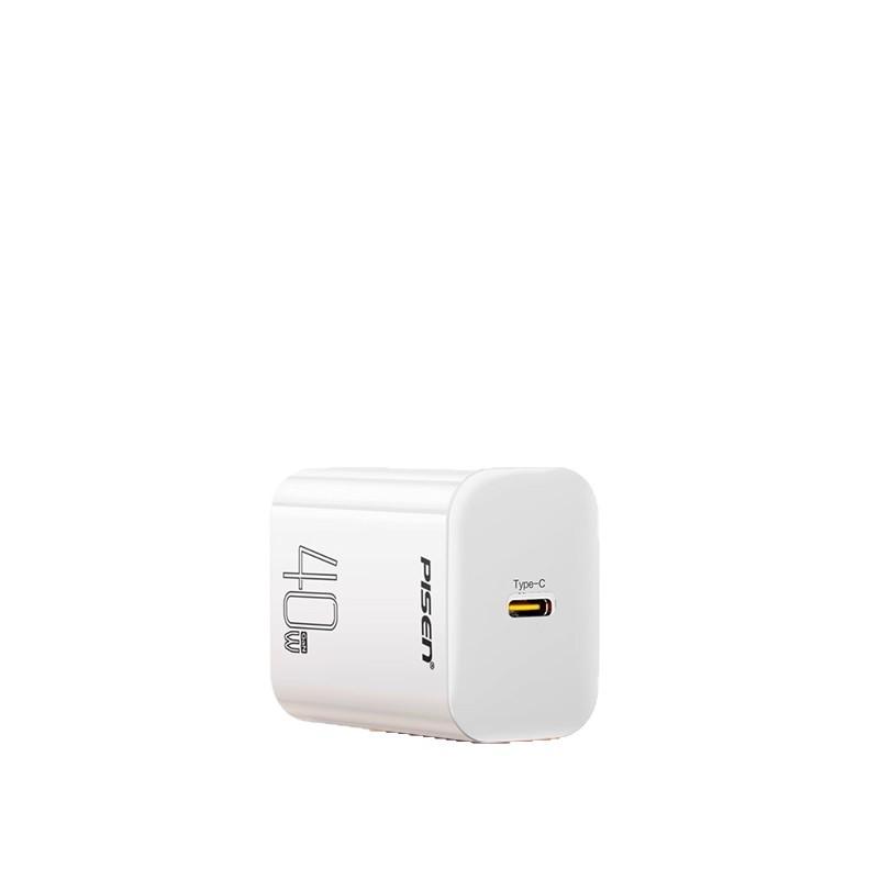 PISEN 40W GaN PD Fast Charger for iPhone 17 Pro Max and Apple 15 Pro 16