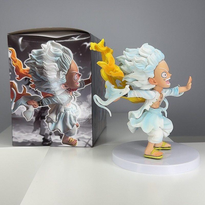 One Piece Flame Form Nika Luffy Flame Nika Luffy Handmade Doll Model Anime Wholesale