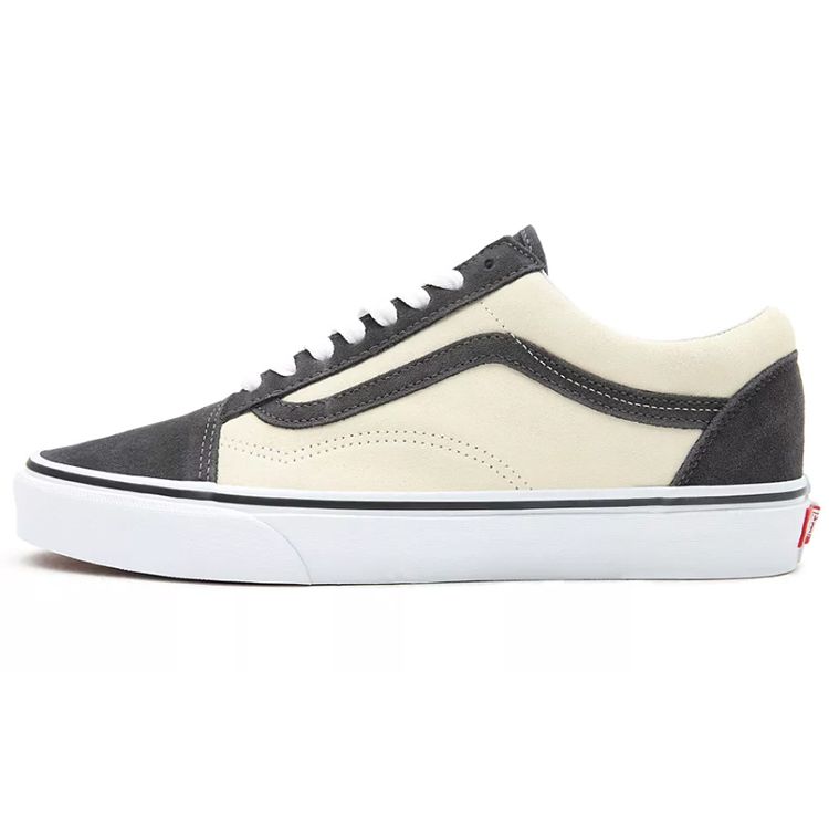 Vans Old Skool 2-Tone Suede Retro Casual Skate Low-Top Sneakers Unisex Sneakers Gray White VN0A3WKT4OP