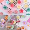 Creative Colored Resin Rose & Daisy Flower Pushpins for Cork Board
