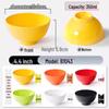 Assiette Mélamine Segmentée pour Fast-Food - Lot de 10