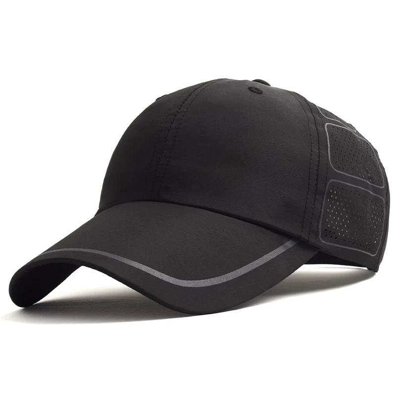 Men's hat spring and summer thin mesh breathable cap cool hat men's casual baseball cap sunscreen visor