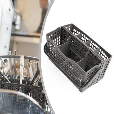 Panier à couverts pour lave-vaisselle 2 en 1 polyvalent en plastique gris Convient pour AEG PourFavorit PourPrivileg PourElectrolux PourJuno