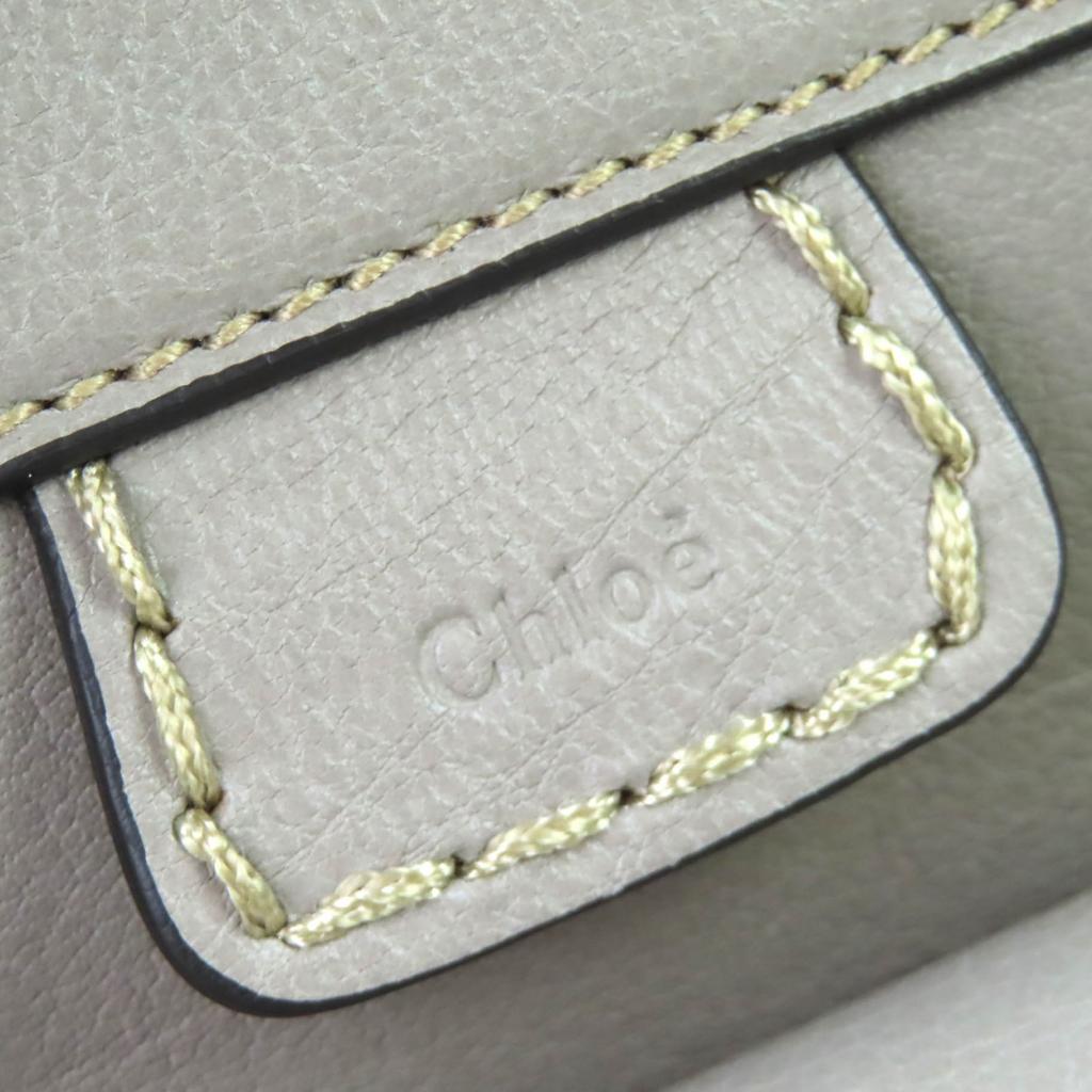 Excellent Chloe Shoulder Bag EDITH MINI BAG 2WAY handbag gray CHC21WS451F43053 Used