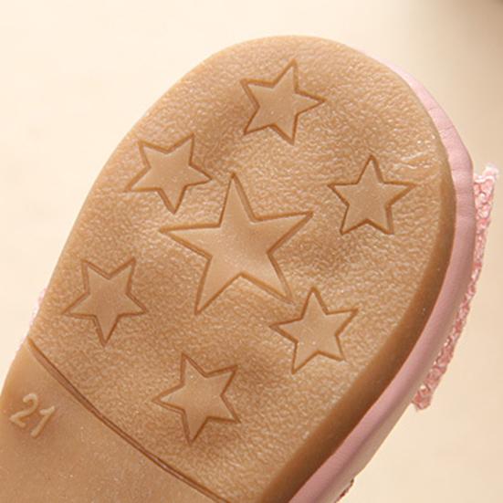 1 Pair Girl Sandals Sweet Bow Knot Soft Hollow-out Design Children Shoes for Summer