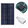 2W 5V Polycrystalline Silicon Safety Solar Power Charging Panel DIY Charger 88x142MM
