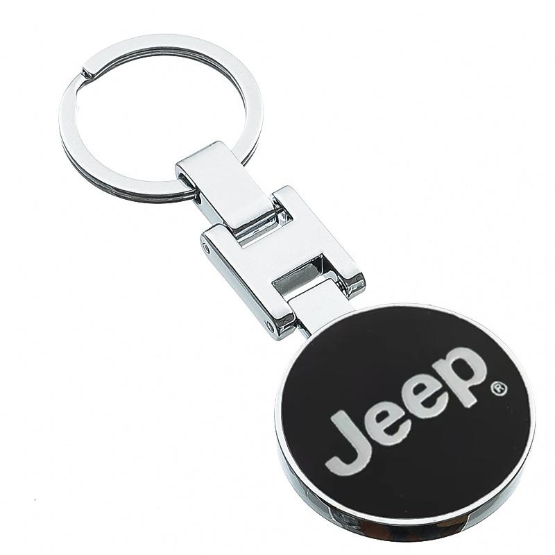 Portabicchieri Emblema Auto Portachiavi styling Portachiavi Accessori Per Jeep Grand Cherokee Wrangler JK Gladiator Compass Renegade Patr