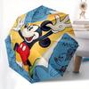 Mickey Mouse,Cartoon Automatic Umbrella - Tri-fold Portable Umbrella, Best Holiday Gift for Men and Women, Durable Iron Frame, Playful Desig