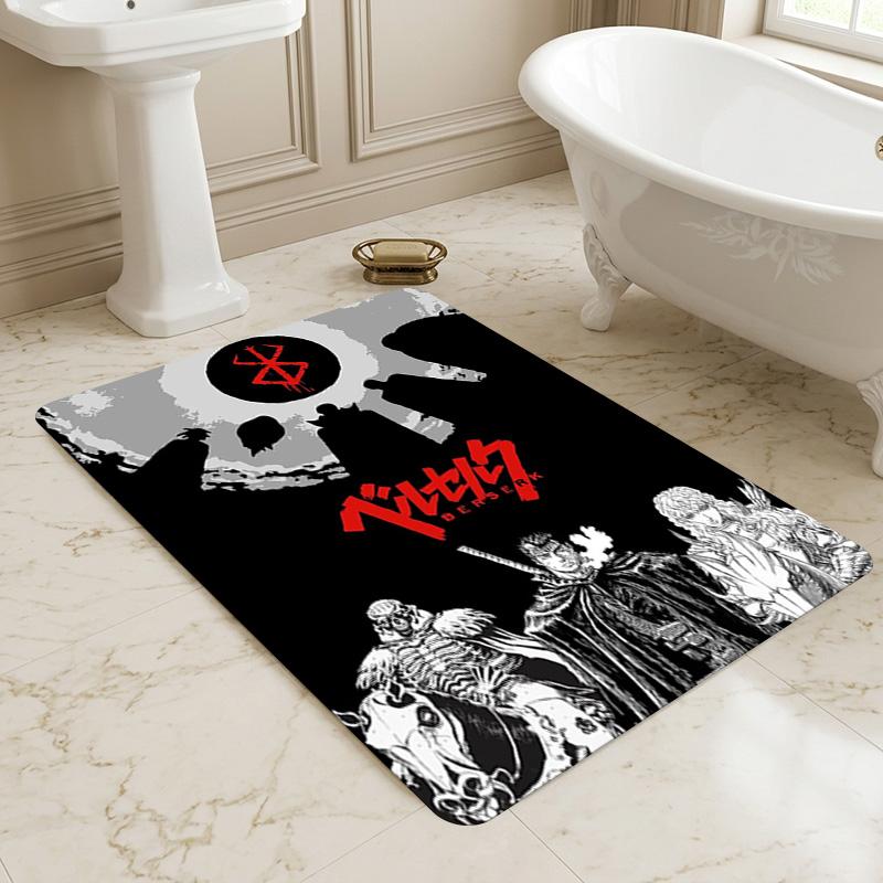 Berserk Living Room Nonslip Area Rug Soft Carpet For Bedroom Game Playroom Sofa Office Home Decor Doormat Christmas Gift C9302266