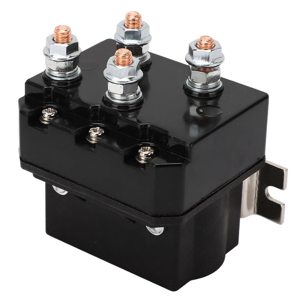 Electric Winch Relay 250A ABS Housing Waterproof Copper Contact Brass Coil Winch Relay Contactor 12V
