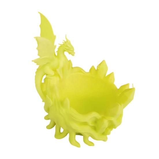 Yousheng Dragon Storage Bowl, 3D Printed Decorative Key Jewelry Holder for Entryway Desktop Dressing Table, Unique Fantasy Home Decor Gift