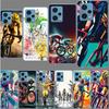 Bicycle Race Phone Case For Redmi Note 13 12 14 15 Pro Plus 13R 11 11T 11E 11S 10 Pro 10S 9 9S Cover Cell Clear TPU Capa Cases S
