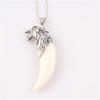 Fashion Amulet Fang Tooth Wolf Tooth Necklace Men Spike